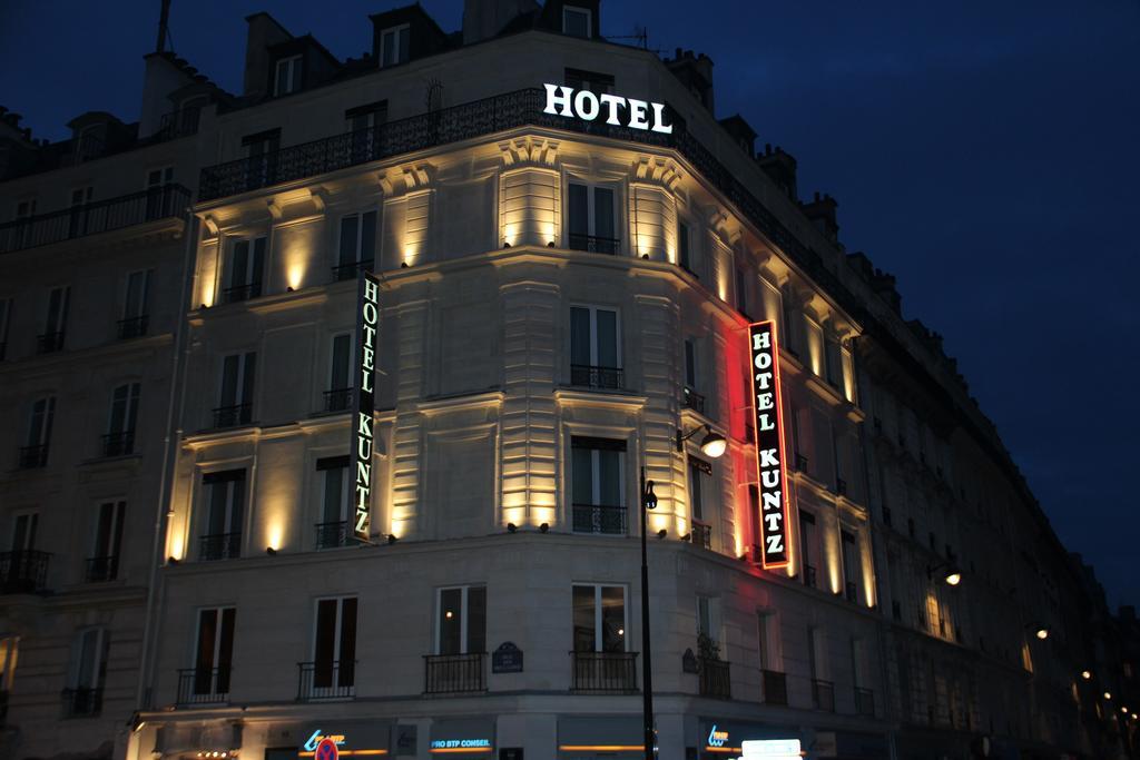 Hotel Les Deux Gares Paris Bagian luar foto